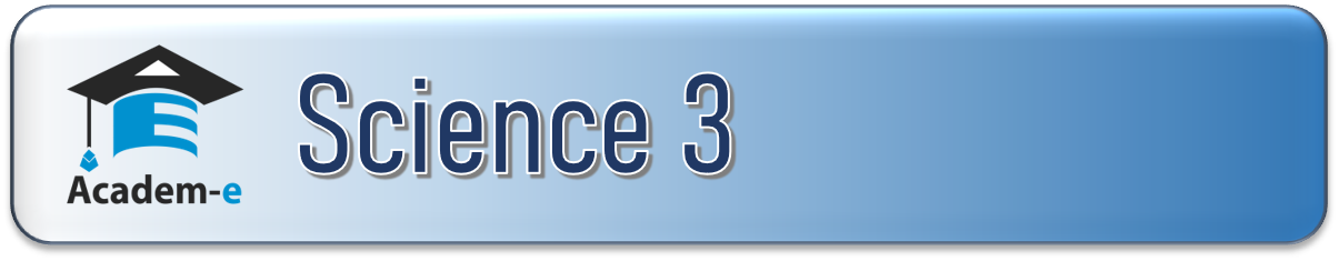 Science 3 First Quarter